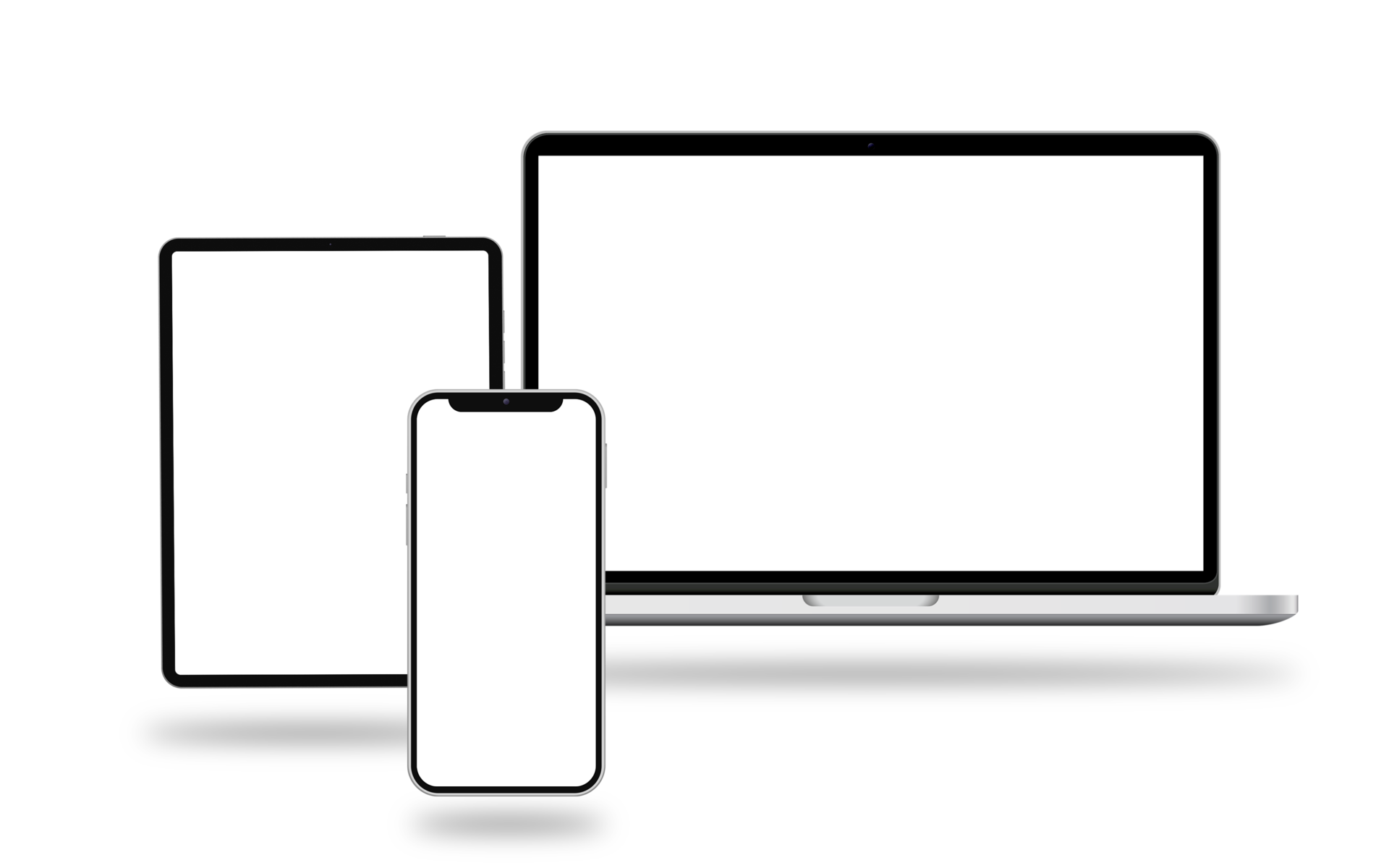 logo van verschillende soorten schermen